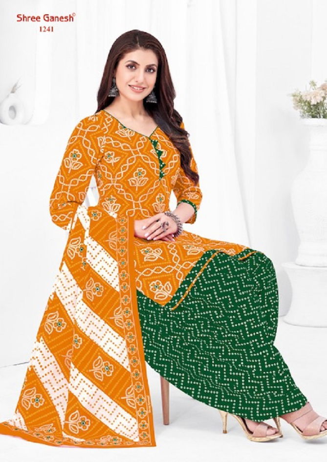 Shree Ganesh Bandhni Vol 2 Patiala Cotton Dress Material Catalog